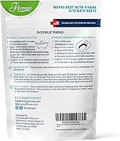 Vista 9 de Hemorrhoid Care Postpartum Care Bartholin Cyst Relief - FIVONA Sitz Bath Salt Natural Epsom Blend with Essential Oils Soak - 14.1 oz