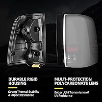 Vista 5 de DWVO Conjunto de faros delanteros y luces traseras compatible con Dodge Ram 1500 2009-2018 09-18, Dodge Ram 2500 3500 2009-2018, 2010-2018, Dodge