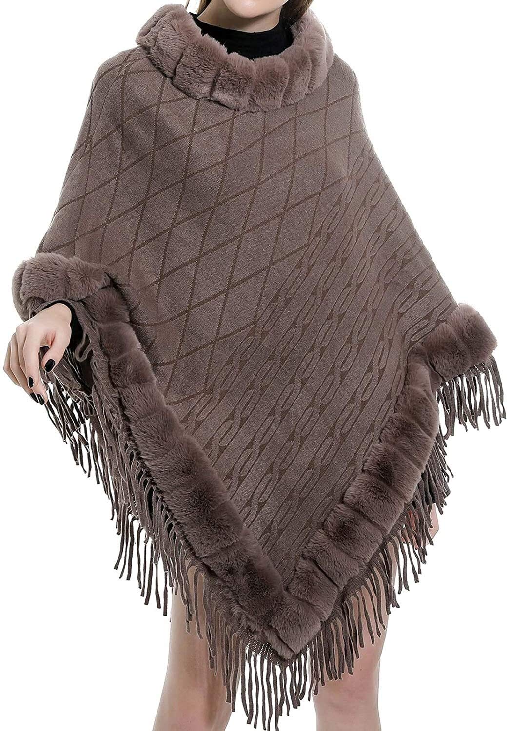 Szalik pani Szalik Szal Damska Jesień i zima Szal Ciepła Kurtka Szal Oddychająca Solid Color Ciepły Szal Jedwabny szal (Color : Coffee, Size : One Size)