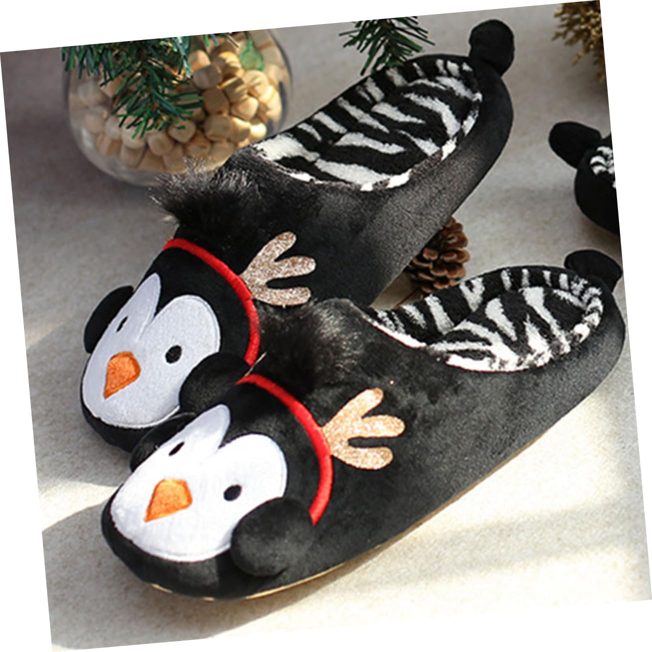 Pantofole Da Casa Calzini Pantofola Per Calda Pantofola Pantofole Invernali Per Pantofole Calde Pantofola Invernale Per Peluche Accogliente Black