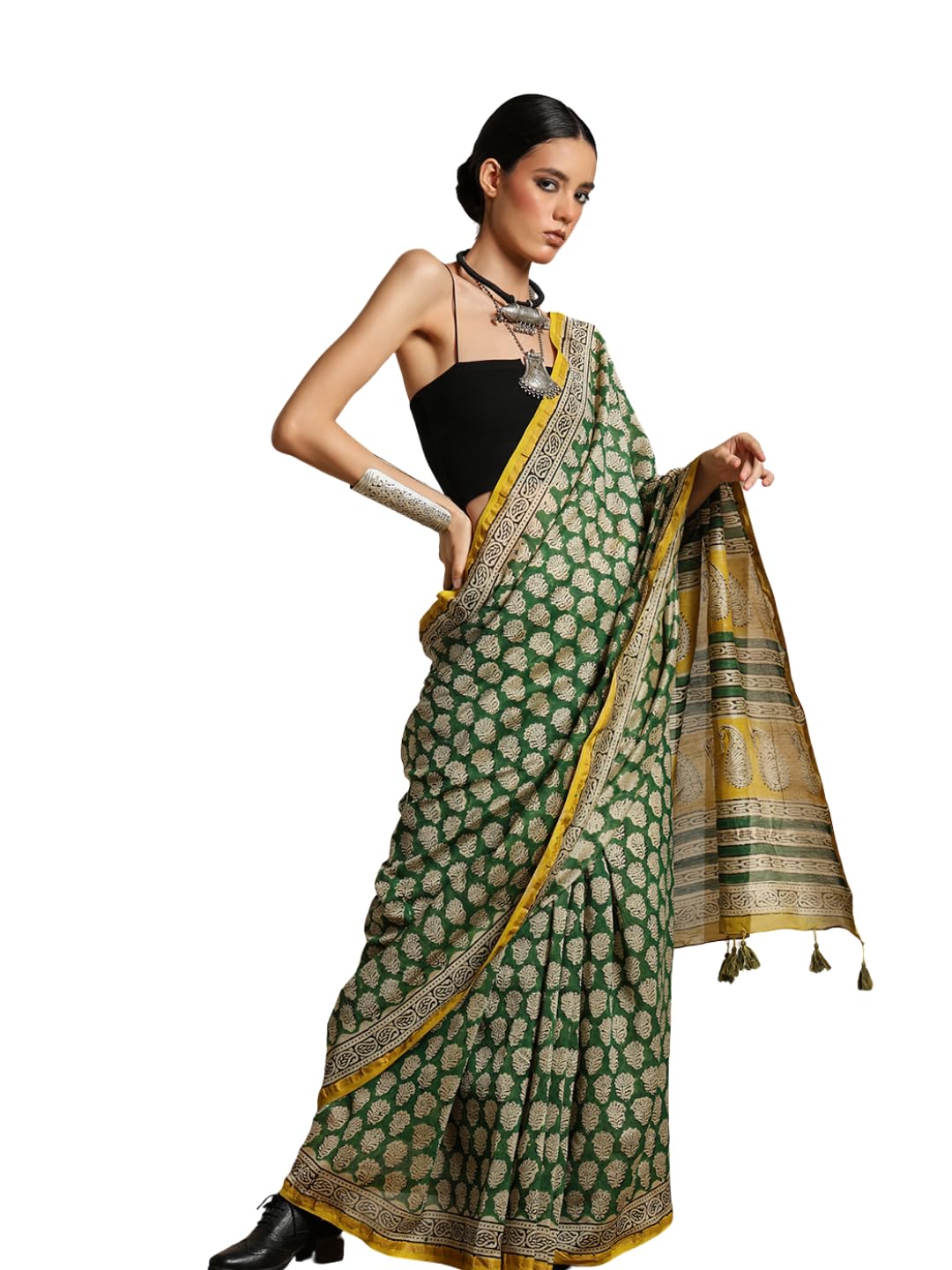 Women Maheshwari SILK Saree | Saree for Women | Breathable Daily Wear Summer Saree | Latest Traditional Ethnic Saree for Wedding, Festival & Daily Wear | SAREE-picture-49