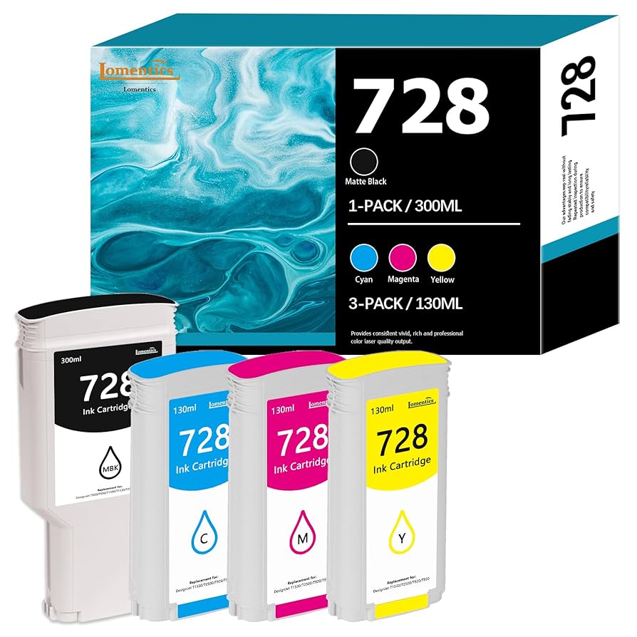 プロッターインクHP728 シアン、マゼンタ HP インク 728シアンマゼンタイエロー3色