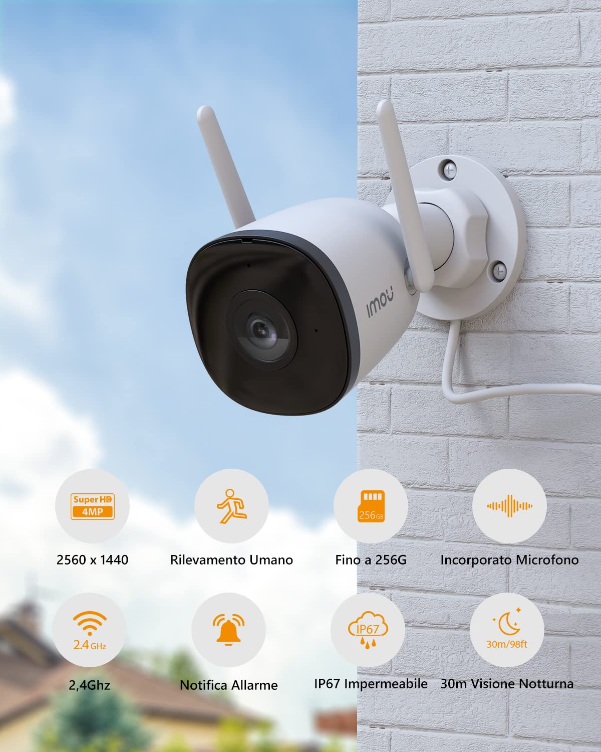 Imou Bullet 2C IPC-F42P Outdoor IP Camera