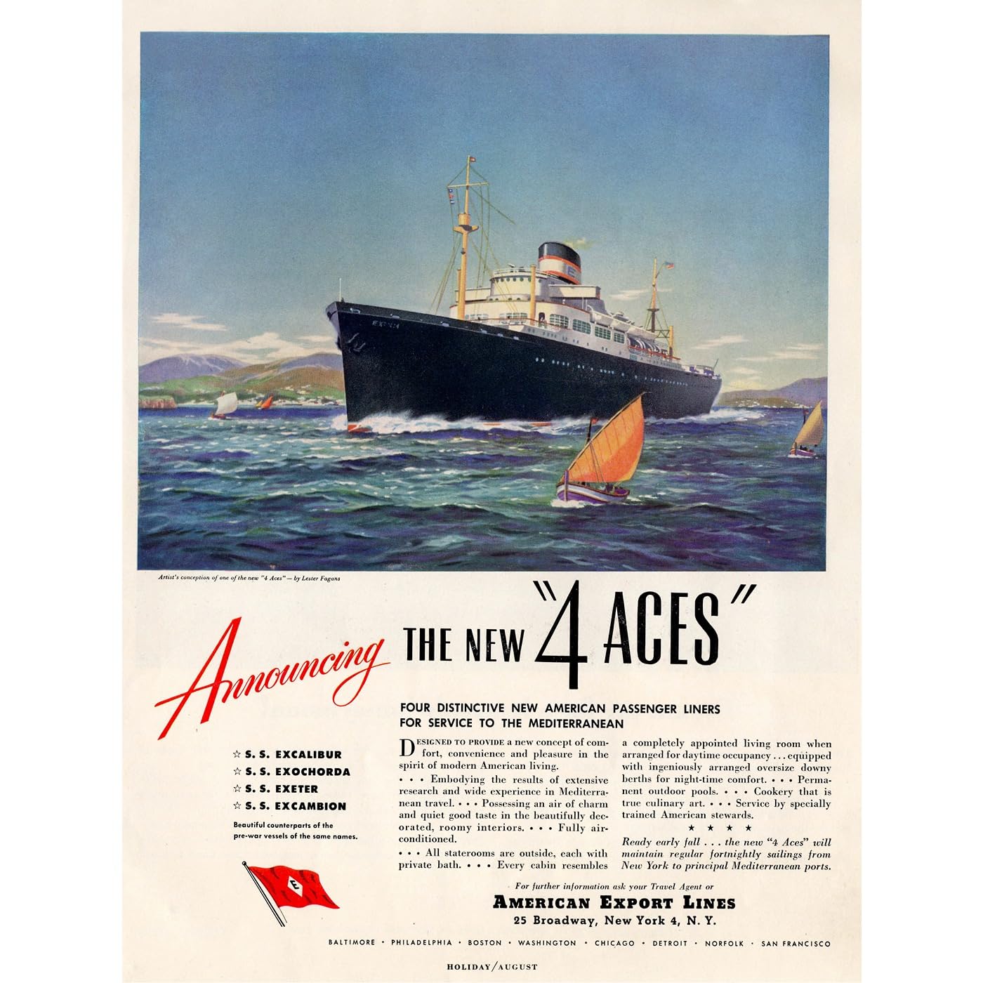 Impression sur toile Cunard ARTICULOZY grand format déco durable - 2