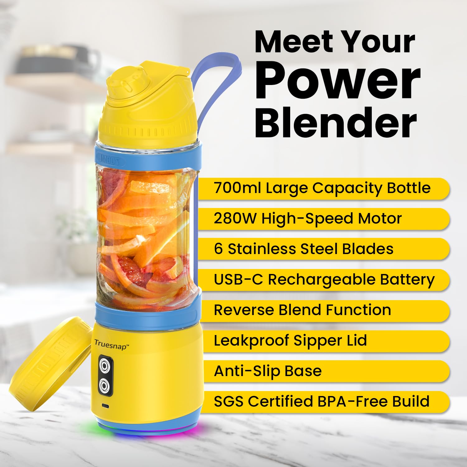 Fury Portable Blender - Smoothie Maker & Juicer -7 Fury Portable Blender - Smoothie Maker & Juicer -7