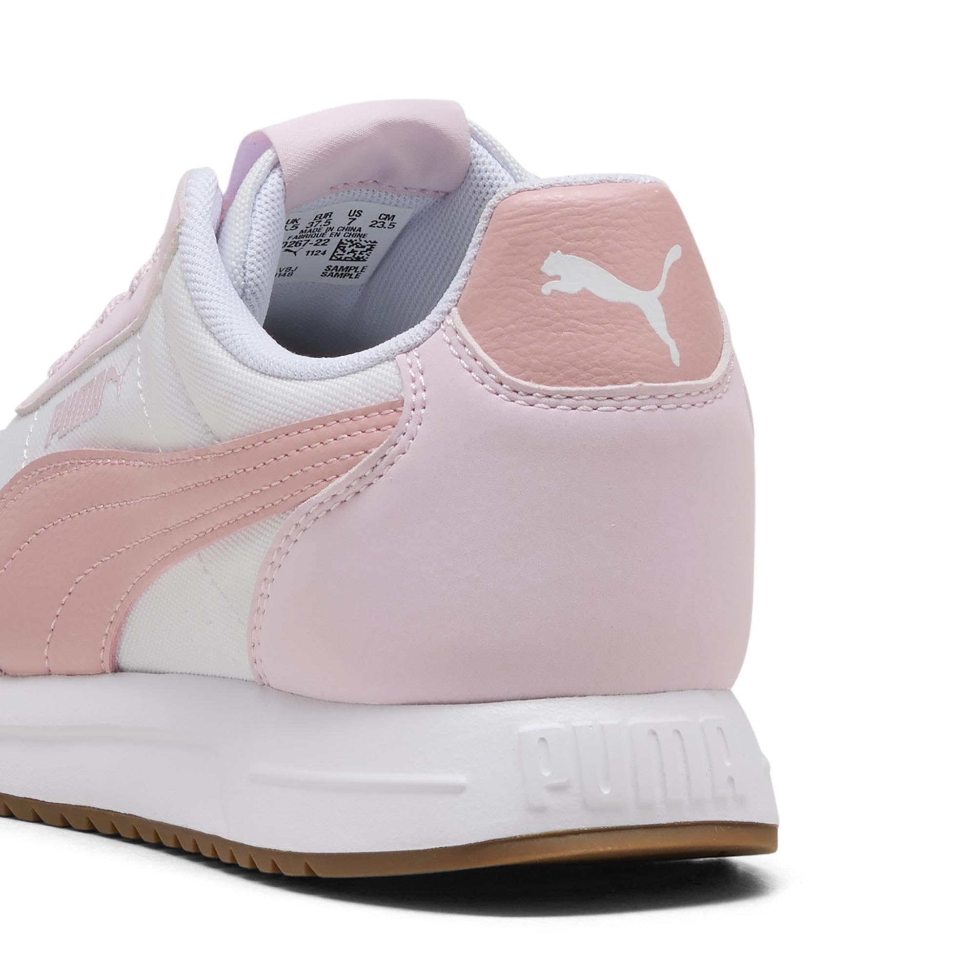 Puma Unisex R78 LightwindSneaker, Puma White Rosy Outlook Pearl Pink, 44.5 EU – Ansicht 2