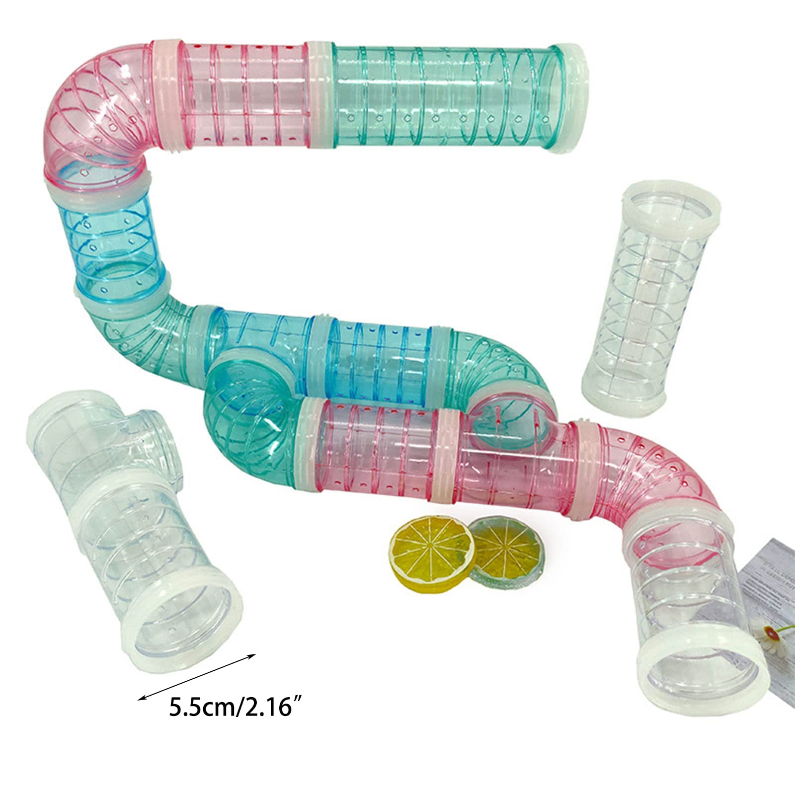 Set Tubi Per Criceti E Animaletti - Tunnel Collegabili Per Gabbie, Sicuri E Divertenti - Foto 11