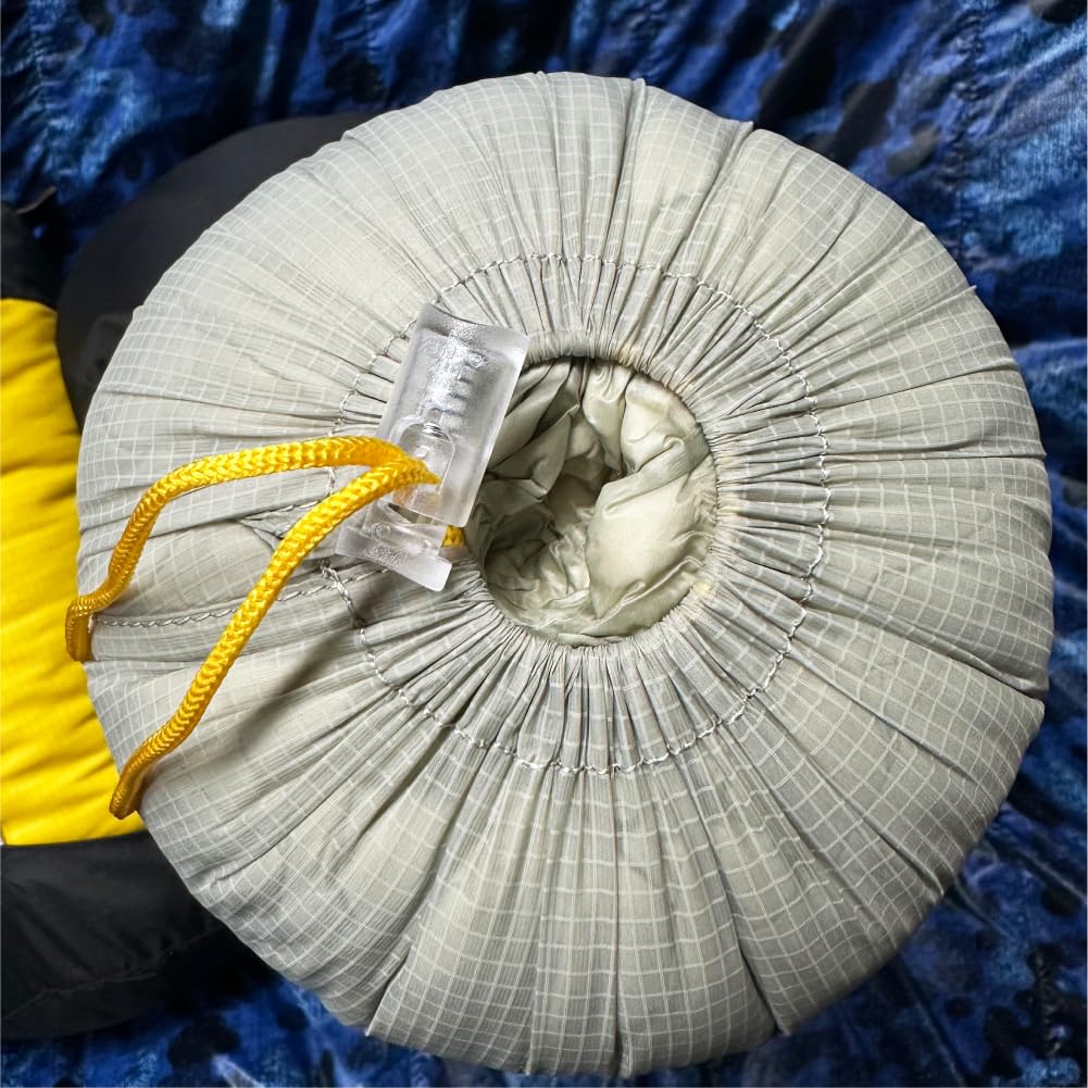 AEGISMAX New 1.5L-45L Ultralight Compression Sack for Sleeping Bag Accessories Waterproof Nylon Stuff Sack Outdoor Ultralight Storage Bag (8L Agate Gray)