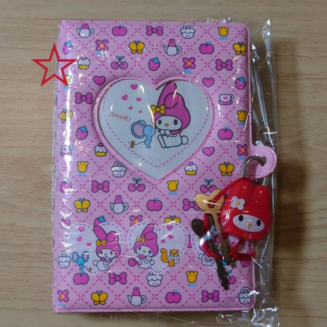 Amazon.co.jp: マイメロ カギ付き日記帳 文房具 ノート : 文房具