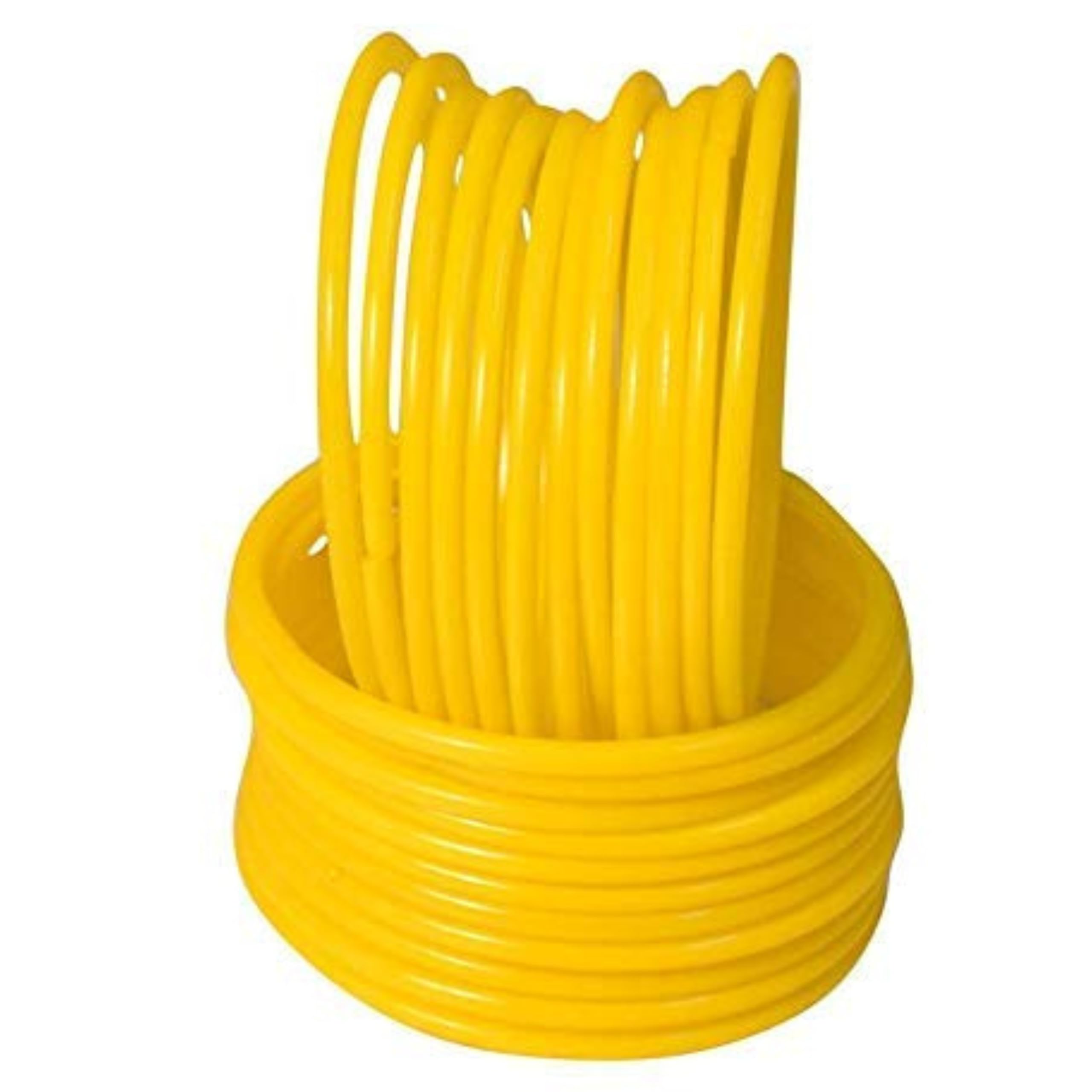 Laal Amrood Plain Glass Glossy Finished Yellow Bangles For Women & Girls (2.12) (B09731VBF2) Amazon Price History, Amazon Price Tracker