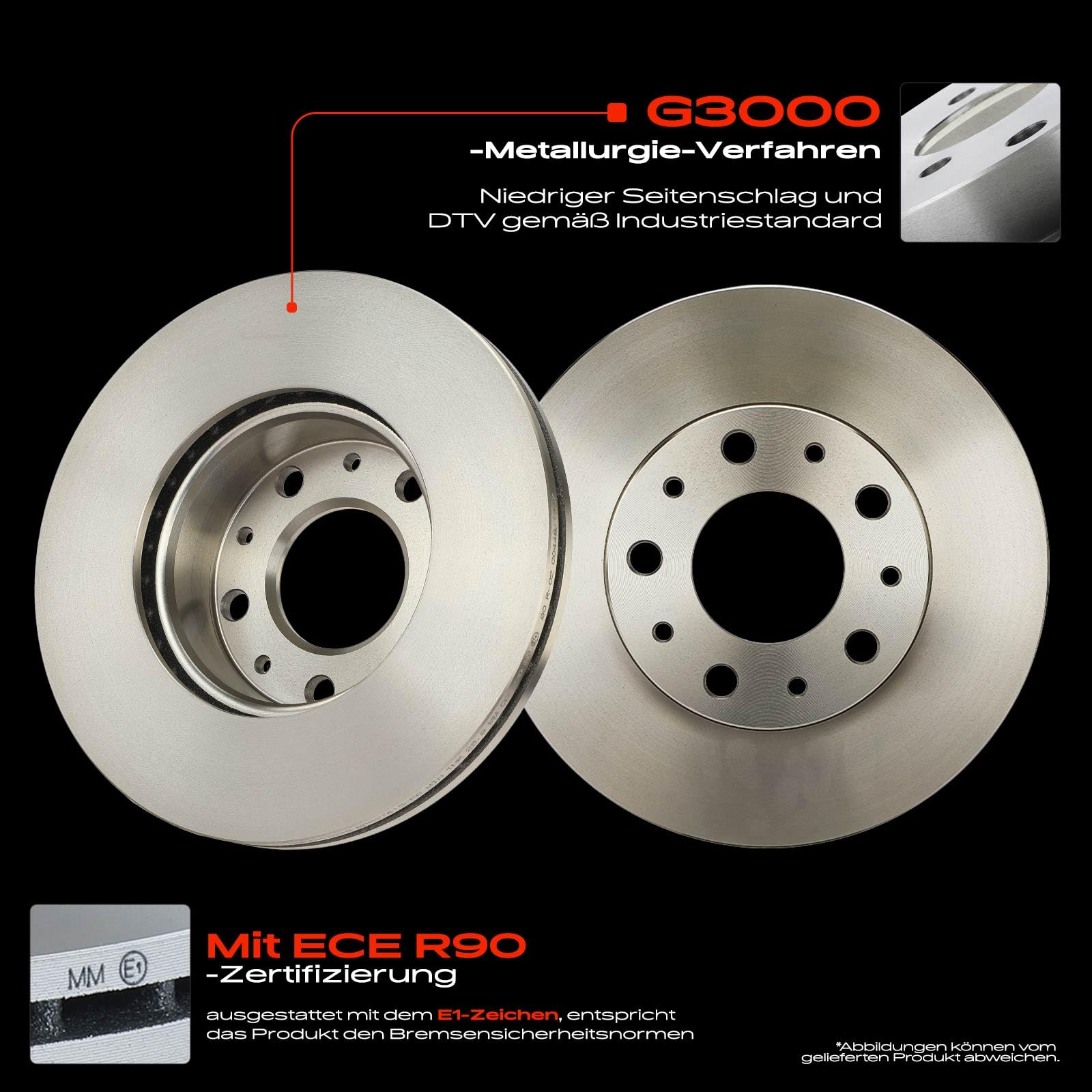 Frankberg 2 dischi freno anteriori ventilati ⌀280mm 1612435280 | Compatibile con: Ducato Van 250, Scatola di collegamento, Autobus saltatore, Ducato pianale/telaio 250 290