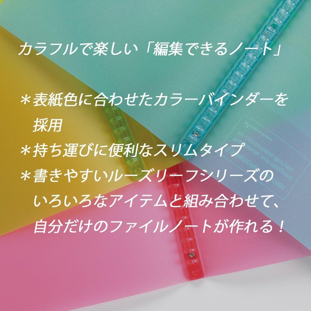 Maruman F017-08 B5 File Notebook, Inspire, Pink