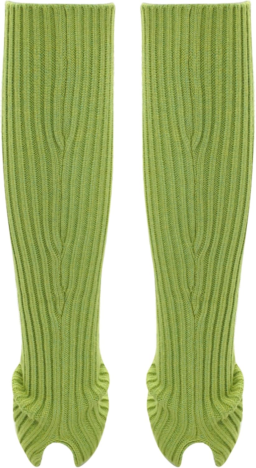 Girls Ballet Leg Warmers Stretch Knit Stirrup Ankle Warmers for Dance Yoga & Casual Wear Toddler to Teen Sizes