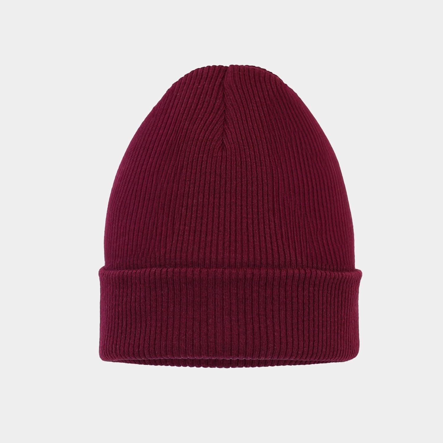 The Hat Depot - 100% Cotton Soft and Light Cuffed Skull Plain Daily Washed Beanie - Image 4