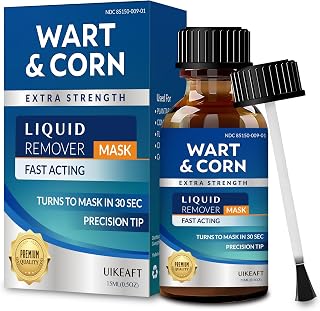 Fast-Acting Wart Corn Remover: Salicylic Acid Treatment for Feet Toe - Maximum Strength Liquid for Plantar Wart Corn Removal Men and Women