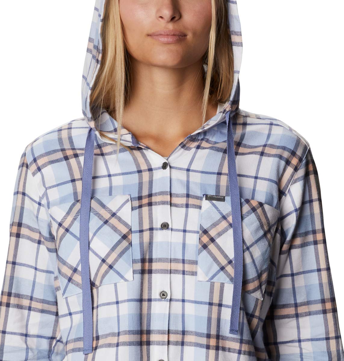 Columbia Women's Anytime Stretch Hooded Long Sleeve Shirt, Velvet Cove  Plaid, Medium : Amazon.ca: Clothing, Shoes \u0026 Accessories