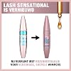 Maybelline New York Lash Sensational Yelpaze Etkili Suya Dayanıklı Siyah Maskara (1 x 9.4 ml)