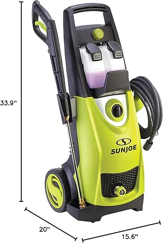 Miniatura 11 de Sun Joe SPX3000-PK1 - Lavadora eléctrica a presión, 14,5 amperios, 2030 PSI Max, 1,76 GPM Max, SPX3000, edición Pro Detailer, con cepillo de llanta
