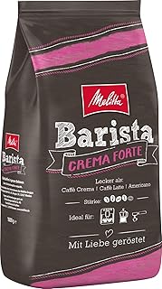 Melitta Barista Crema Forte, Ganze Kaffeebohnen, Stärke 4, 1kg