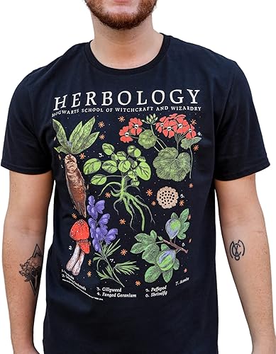 Harry Potter Herbology Plants Hogwarts - Camiseta para adulto