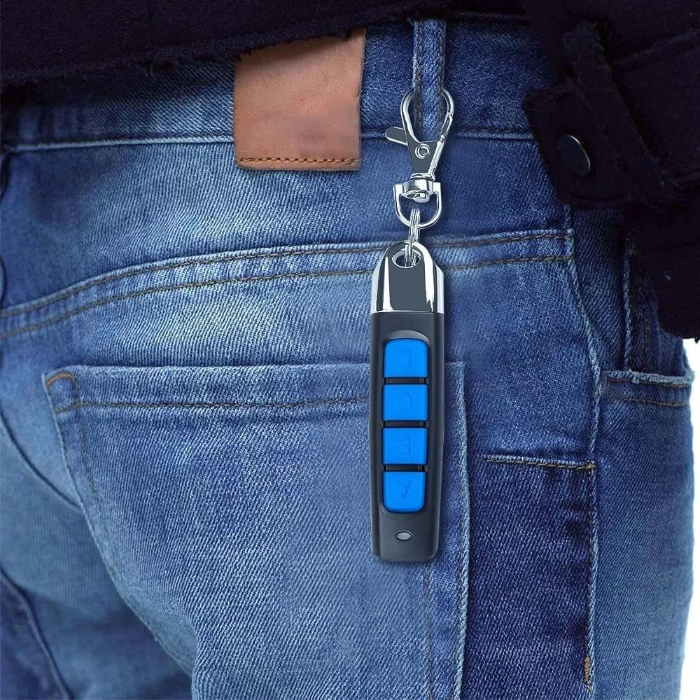 Gantch Universal Remote Key Fob attached to a belt loop