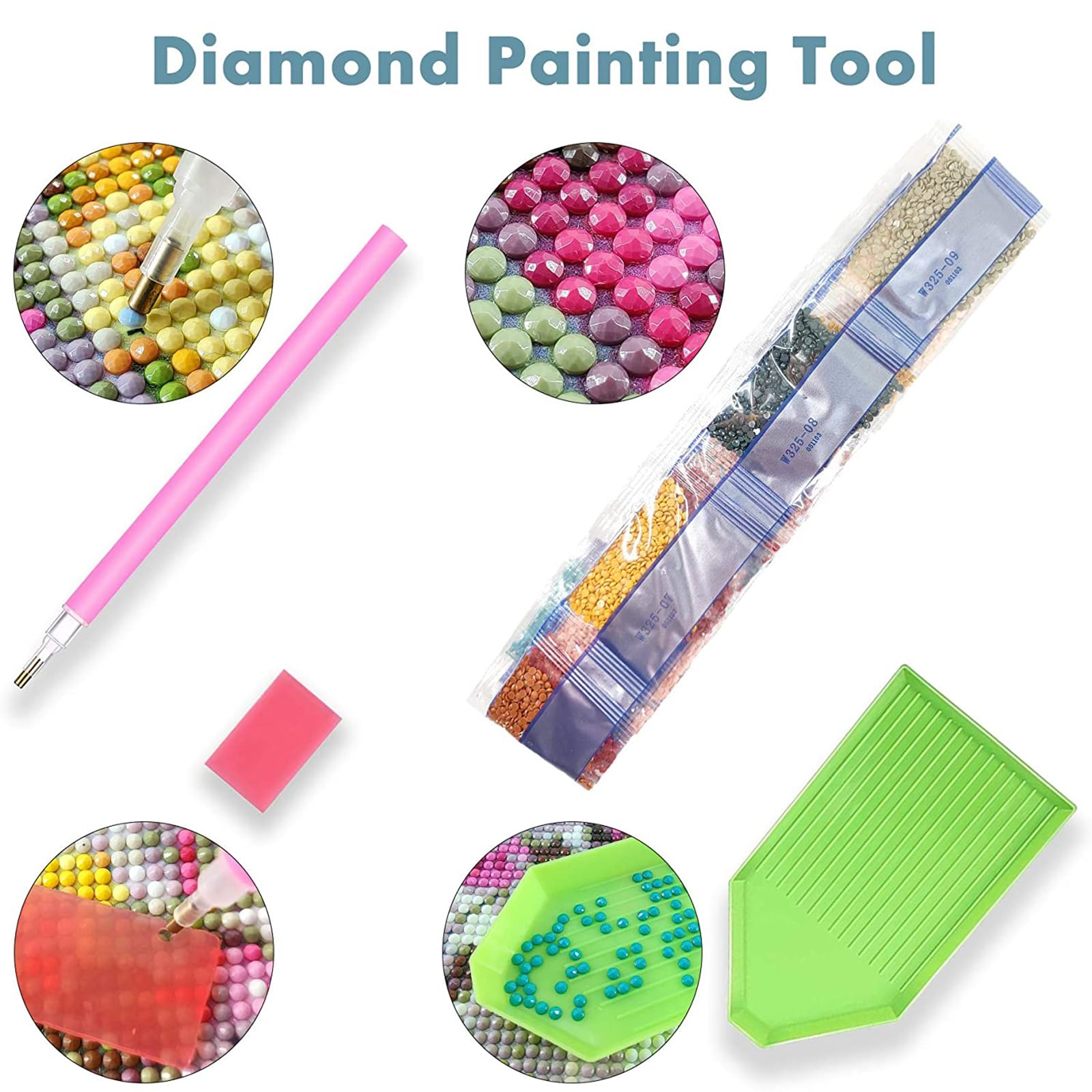 GLXPOG Kit Completo Diamond Painting 5D - Gatto Cane, 30x40 Cm, Per Adulti E Bambini, Fai Da Te, Regalo