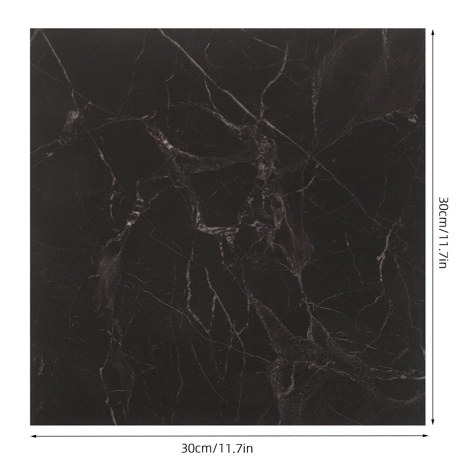 20 Sztuk Marble Peel And Stick Vinyl Flooring X Self-adhesive Tiles for Bathroom Kitchen Bedroom Scratch-resistant Surface for DIY Home Improvement