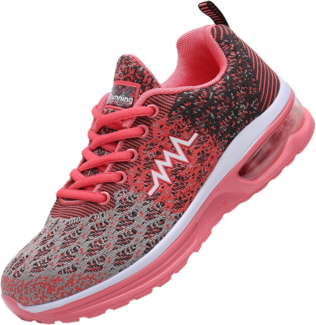 JARLIF Women's Air Running Tennis Shoes Lightweight Cross Trainers Workout Sport Gym Athletic Sneakers Pink 6.5 B(M) US