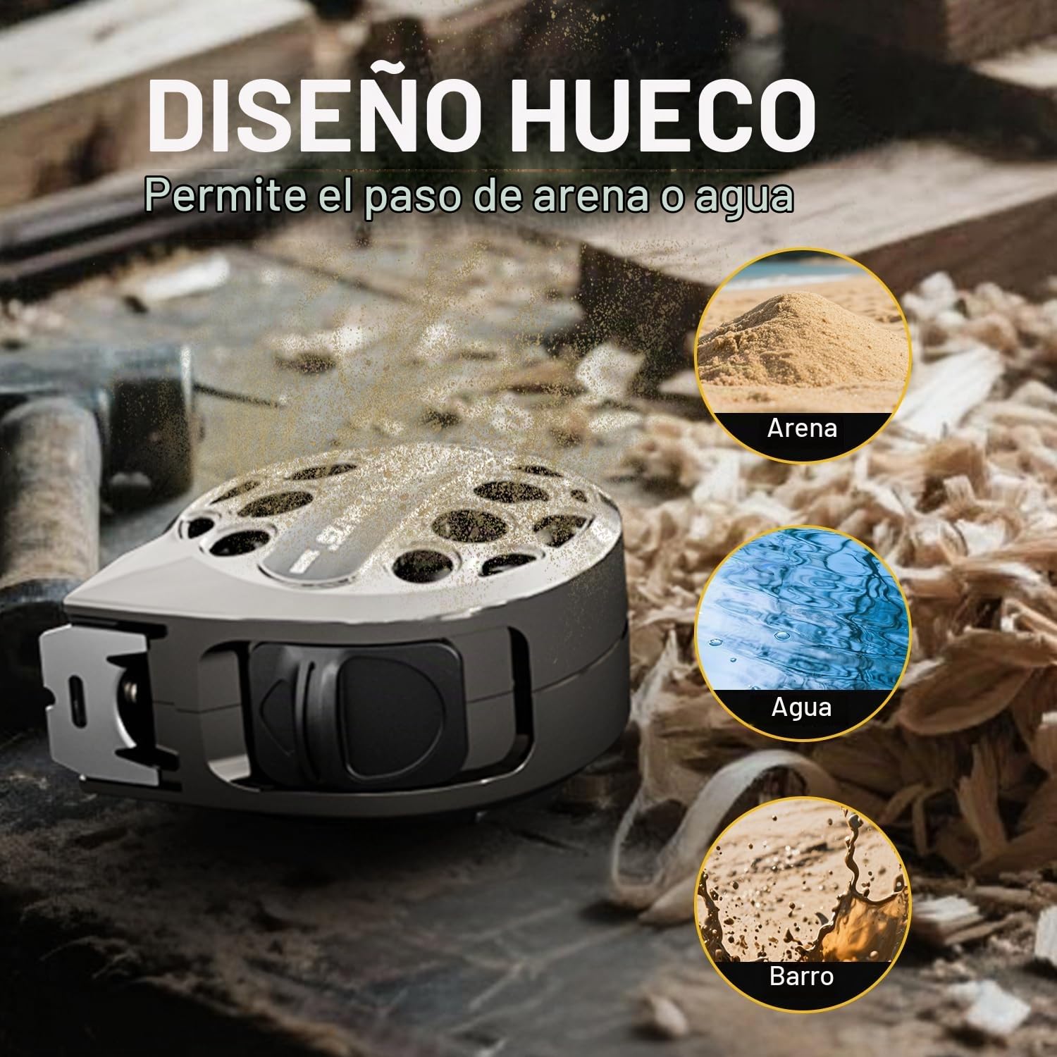 Cinta métrica de 25 pies, impermeable, acero retráctil