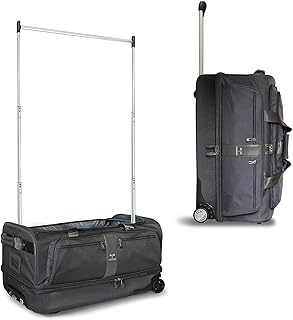 Travolution Dance Bag with Garment Rack, 28 Inch Rolling Duffel With Wheels, Ideal for