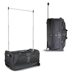 Travolution Dance Bag with Garment Rack 28 Inch Rolling Duffel With Wheels Ideal for Competitions Travel Easy-assembly Lightweight