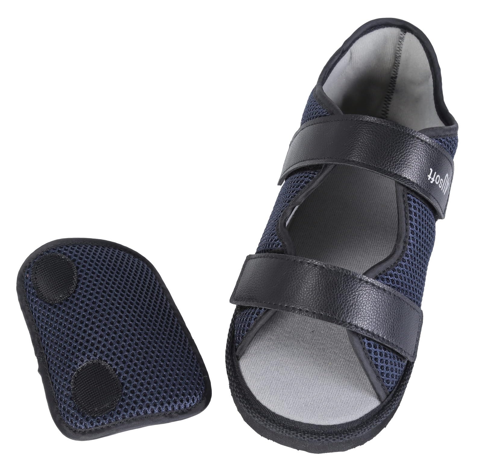 p age Zapato ortopédico postoperatorio punta abierta talla 35/36 XSMALL