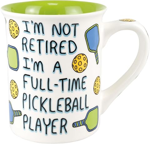 Enesco 'Full Time Pickleball' Mug