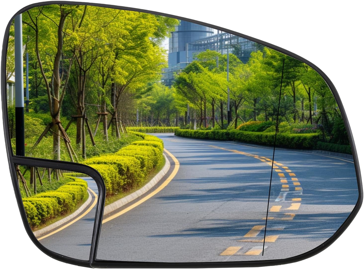 Driver Side Mirror Replacement for Toyota Hilux 2015 2016 2017 2018 2019 - Left Side Mirror Glass, Rear View Mirrors Glass with Power Heated