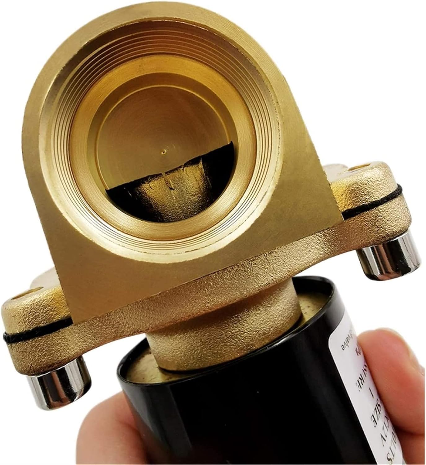 1/4 3/8 1/2 3/4 1 Inch Electric Solenoid Valve DN8 DN10 DN15 DN20 DN25 N/C Pneumatic Valve for Water Oil Air 12V/24V/220V/110V Useful(Ac110v,DN8)