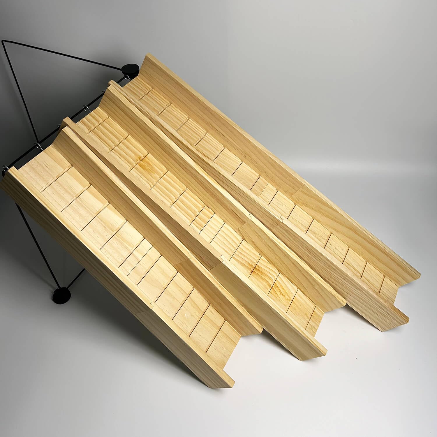 Puente de cobayas, rampa de escalera de madera para animales pequeños, puente de rampa de jaula de cobayas, accesorios de jaula de cobayas, hurones, chinchillas (grande)