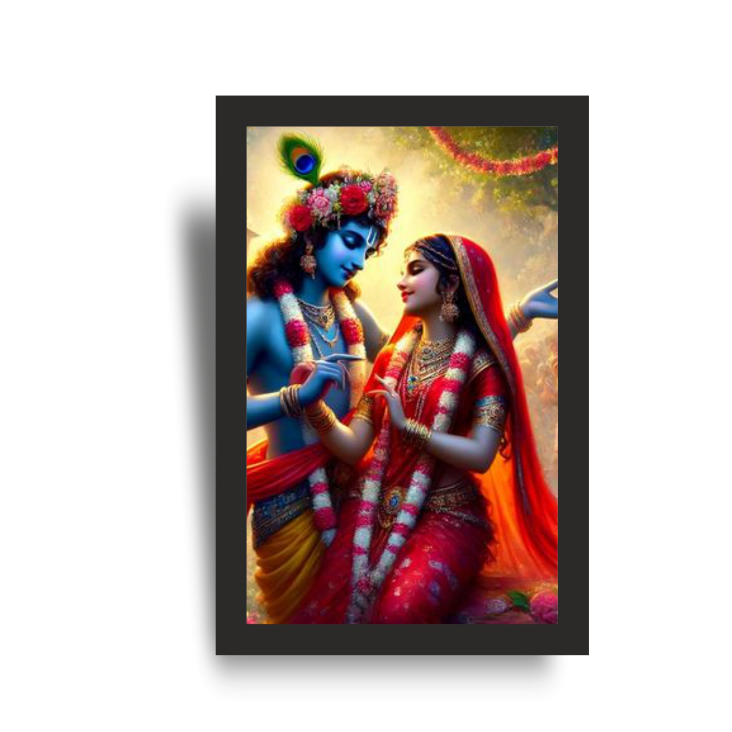 Radha Krishna Celebration Wall Art Set of 3 – view 3