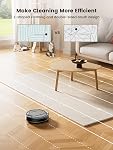 Lefant M210 Pro+ Robot Vacuum Cleaner, 6000Pa Suction, 200 Mins Runtime, PreciSense Obstacle Avoidance, Self-Charging, Slim & Quiet, WiFi/App/Alexa, Pet Hair & Hard Floors, Grey