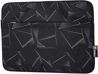 حافظة كمبيوتر محمول مقاس 15.6 بوصة من رحالة، واقية ومقاومة للماء، اسود، RS-010، البوليستر