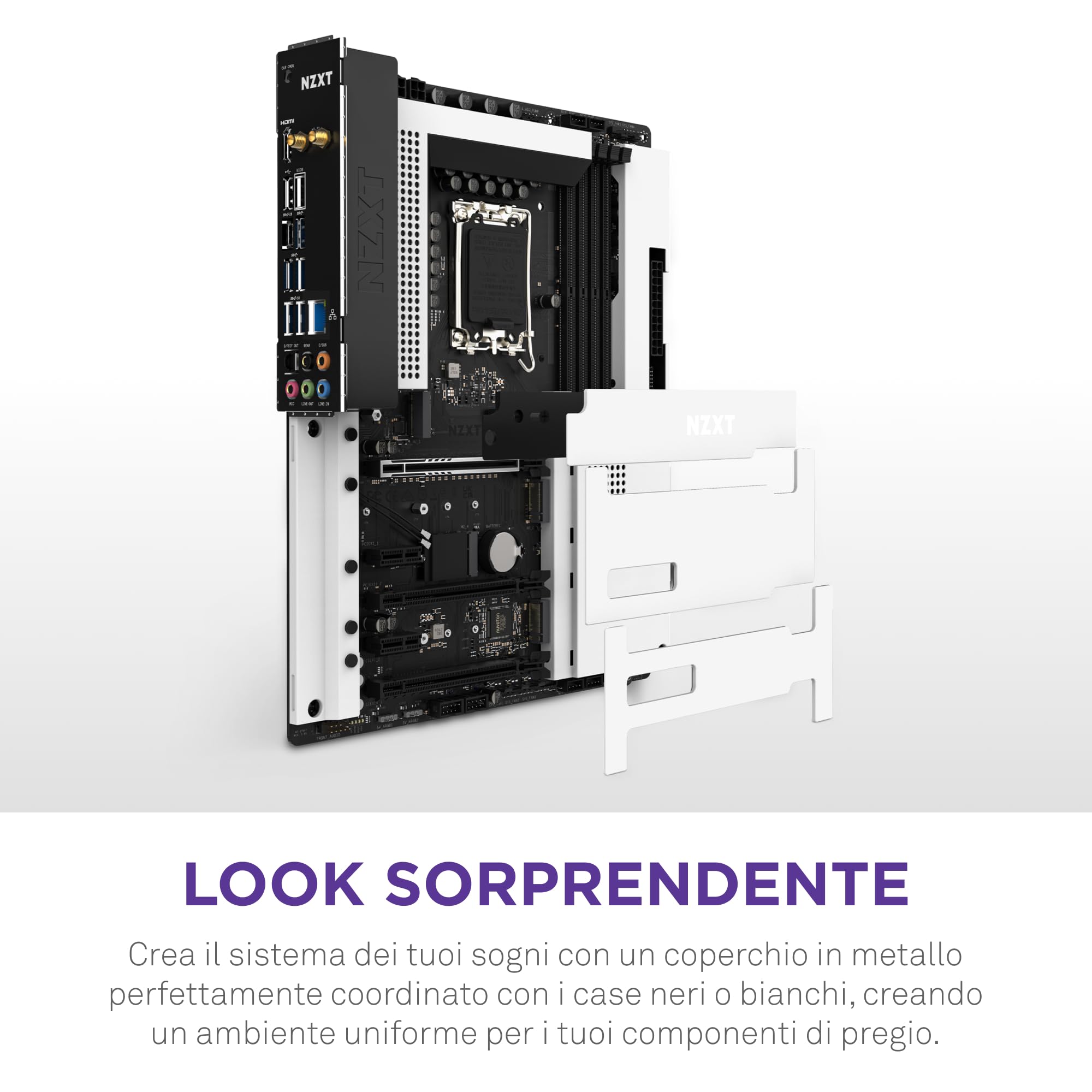 NZXT Scheda madre N7 Z790 - N7-Z79XT-W1 - chipset Intel Z790