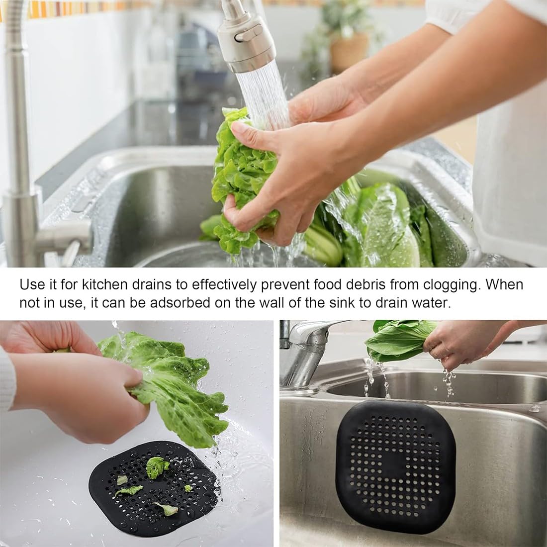 6 Pcs Tapa Desagüe Ducha De Silicona, Tapa Desague Terraza, Tapa Desagüe Antiolores, Tapon Ducha Olores, Cucarachas Desagües, Filtro Desague Ducha para Bloquear Cucarachas Desagües Et Olor