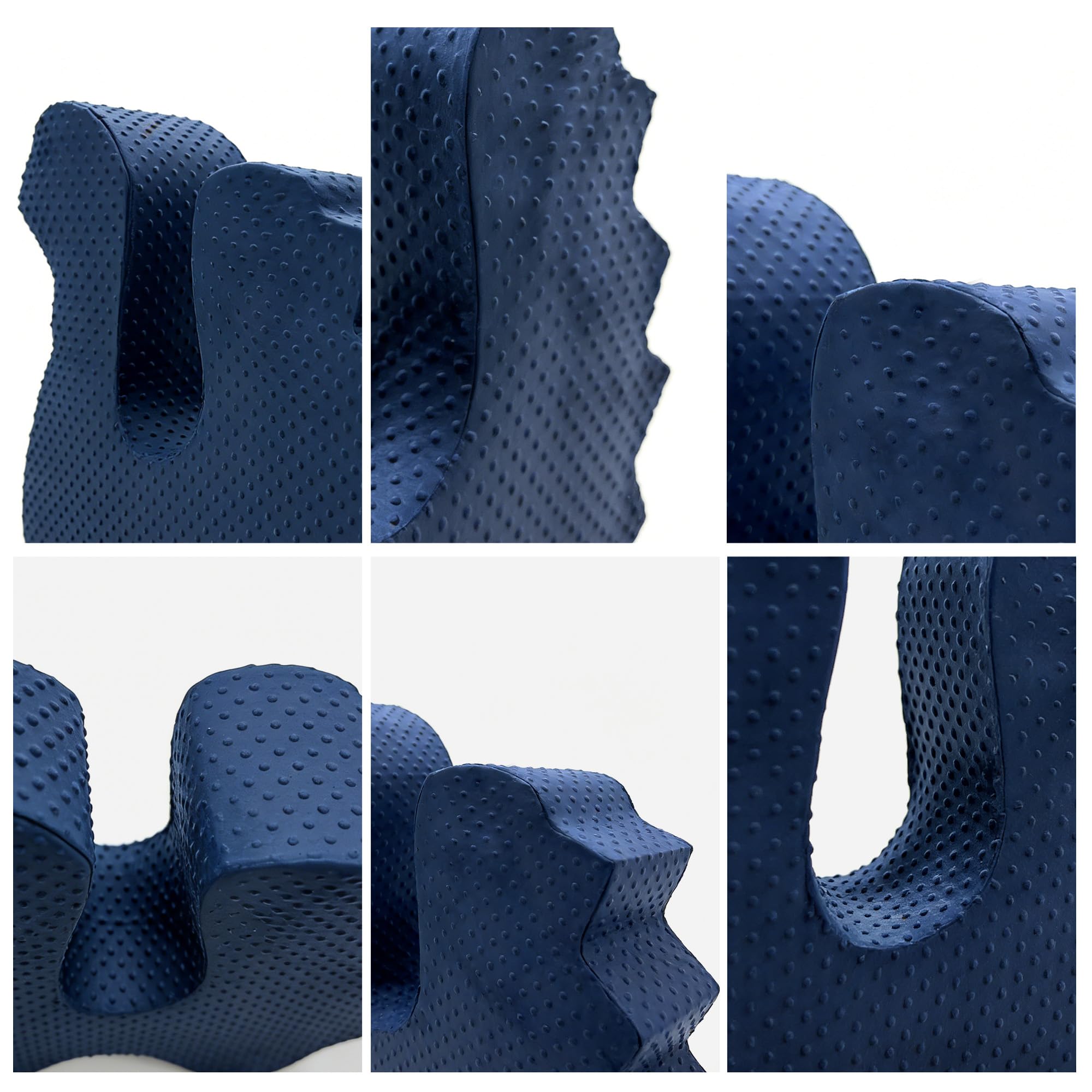 Dinosauro Sensory Soft Squeeze Seat per bambini | 28 pollici grande blu profondo pressione peapod | Sedia a dondolo in schiuma per chi cerca autismo ADHD | Calmante accogliente canoa terapia