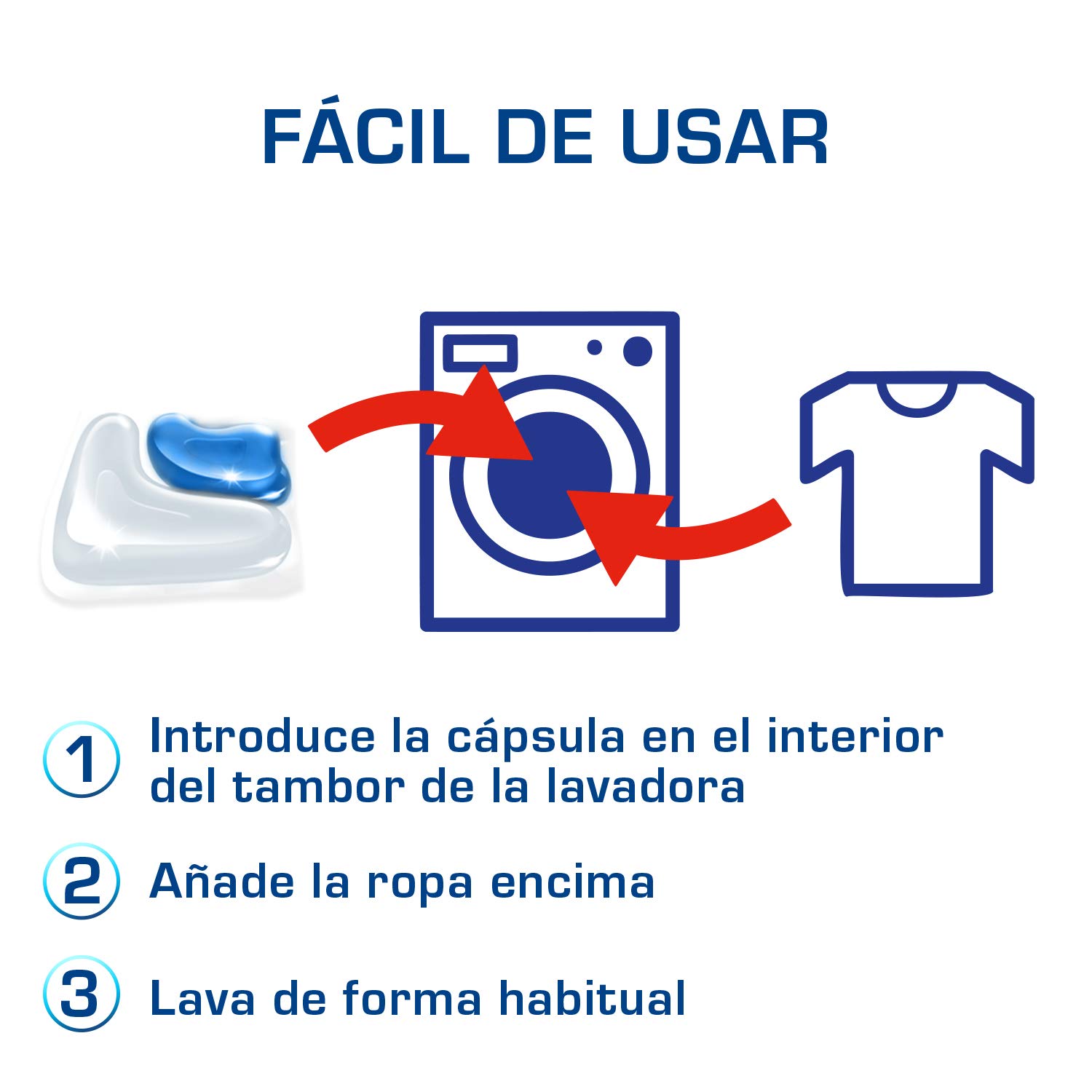 Colon Nenuco Detergente para la lavadora, adecuado para ropa blanca y de color, formato cápsulas, Pack de 2, Total 64 dosis