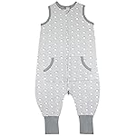 Toddler Sleep Sacks for 3t-4t, 1 Pack Baby Wearable Blanket with Feet, Sleeveless Breathable Sleep Sacks for Baby Boys Girls