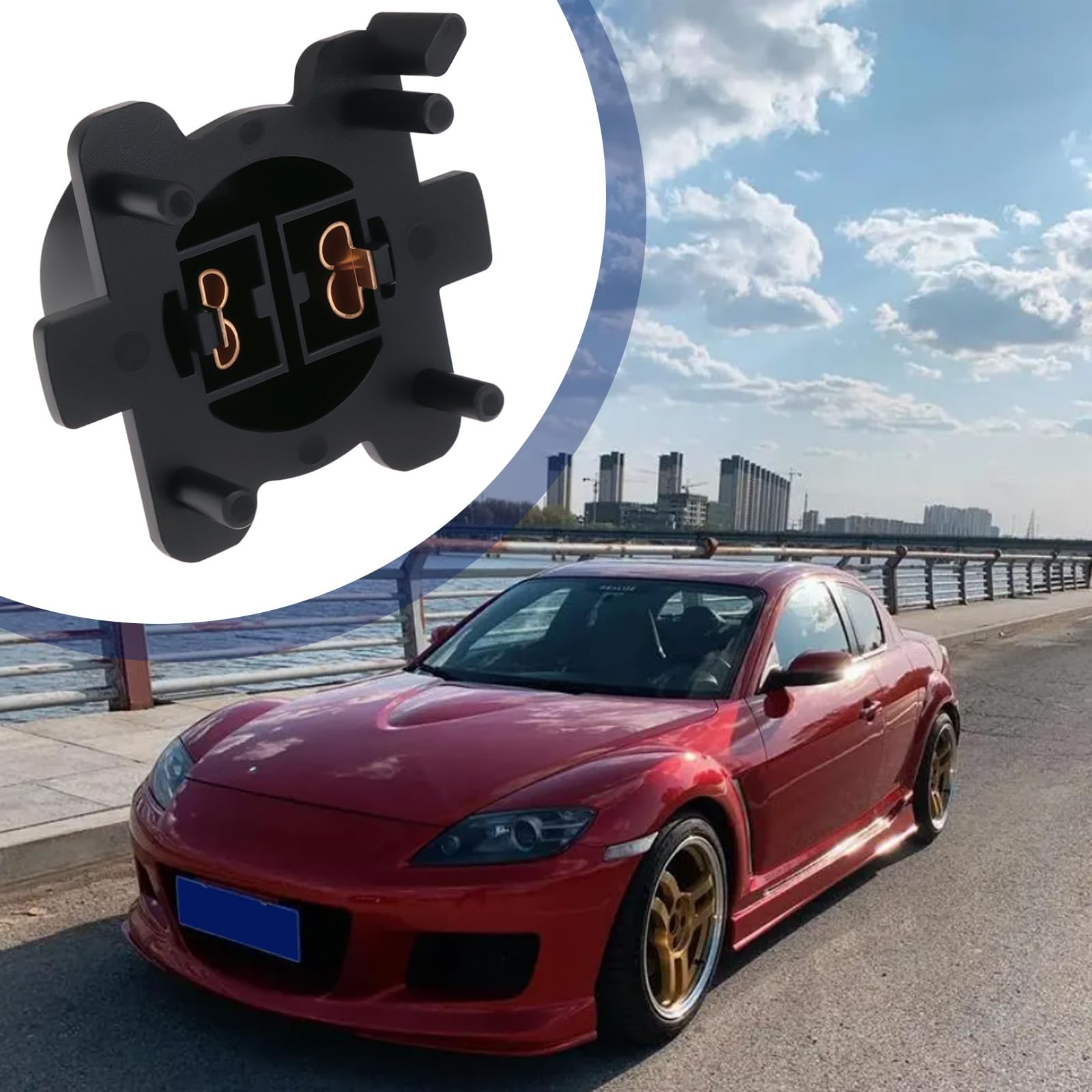 YINETTECH 2pcs Support De Douille Ampoule Lampe De Feu