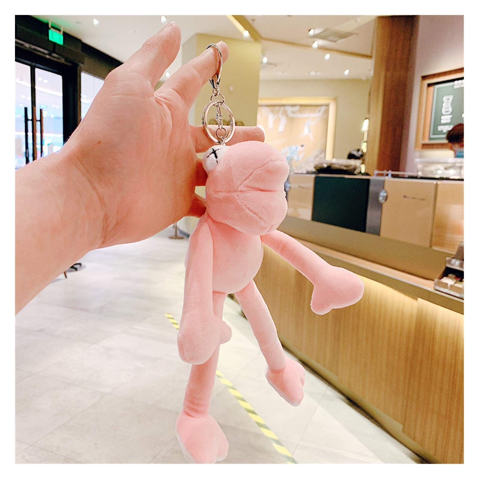 Amazon.co.jp: 漫画のキーホルダー ぬいぐるみ美脚カエル人形