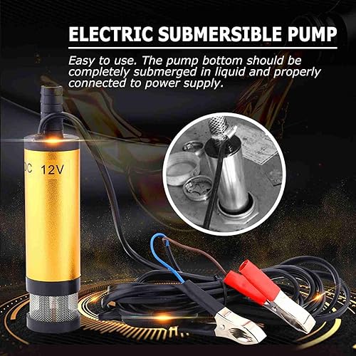 Miniatura 3 de Bomba de agua sumergible DC 12V, bomba de transferencia de agua de 12 V, mini bomba de agua 8500RM , bomba de sumidero pequeña portátil, bomba de