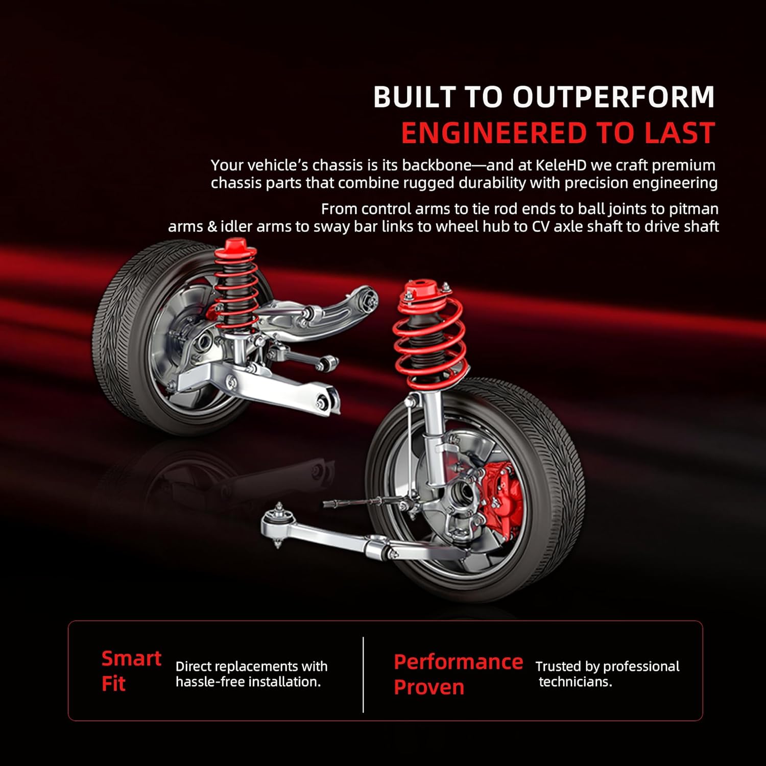 210866-1X Rear Driver Shaft Carrier Bearing 5-160X U-Joint Kit for Ford F250/F350 Super Duty 4WD RWD 1999-2010, OE HB-88508-AB, CB2108661X, N210866-1X, HB88508-AB