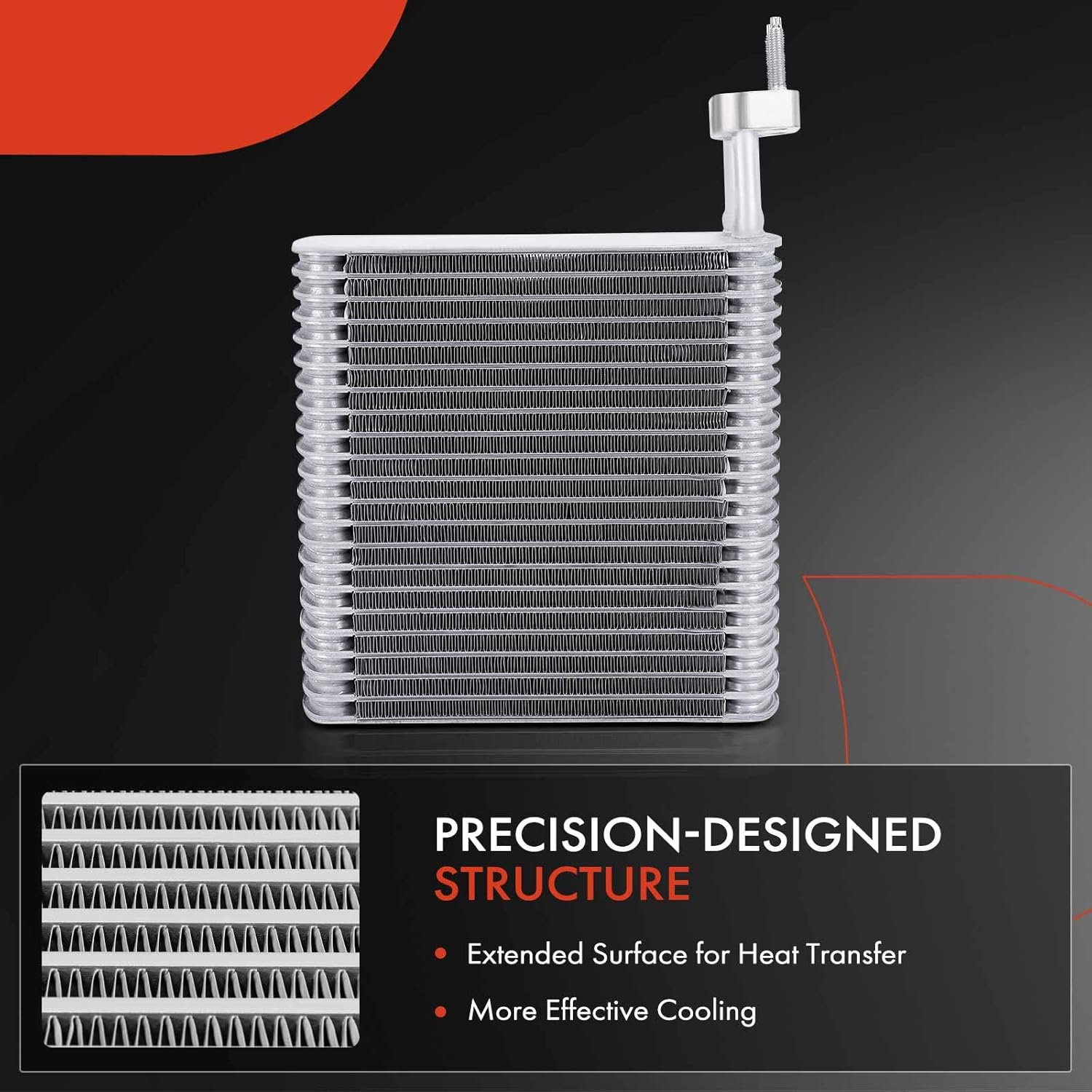 A-Premium AC Evaporator Core Compatible with Jeep Liberty 2002 2003 2004 2005