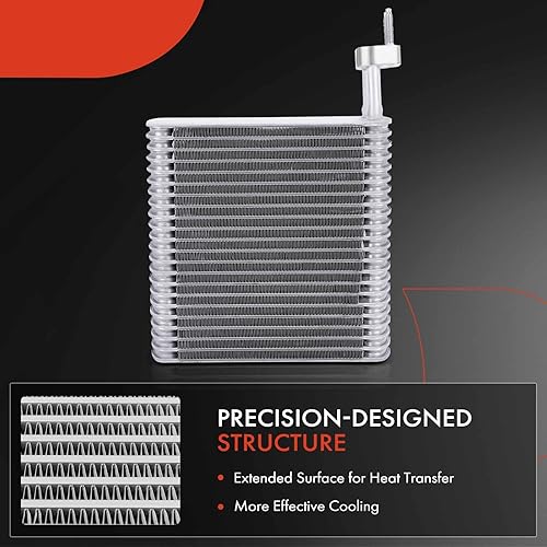 Miniatura 5 de A-Premium Núcleo de evaporador AC compatible con Jeep Liberty 2002 2003 2004 2005, repuesto # 5066549AA, 5066549AB